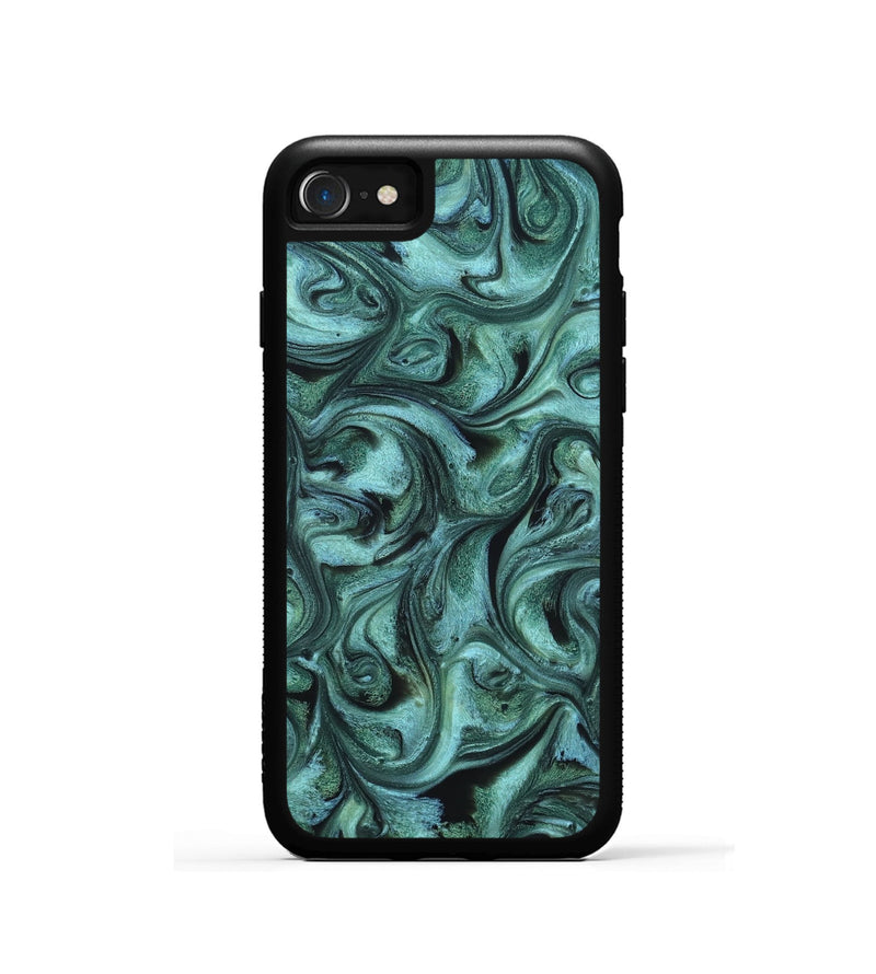 iPhone SE ResinArt Phone Case - Laura (Ancient Olive, 820235)