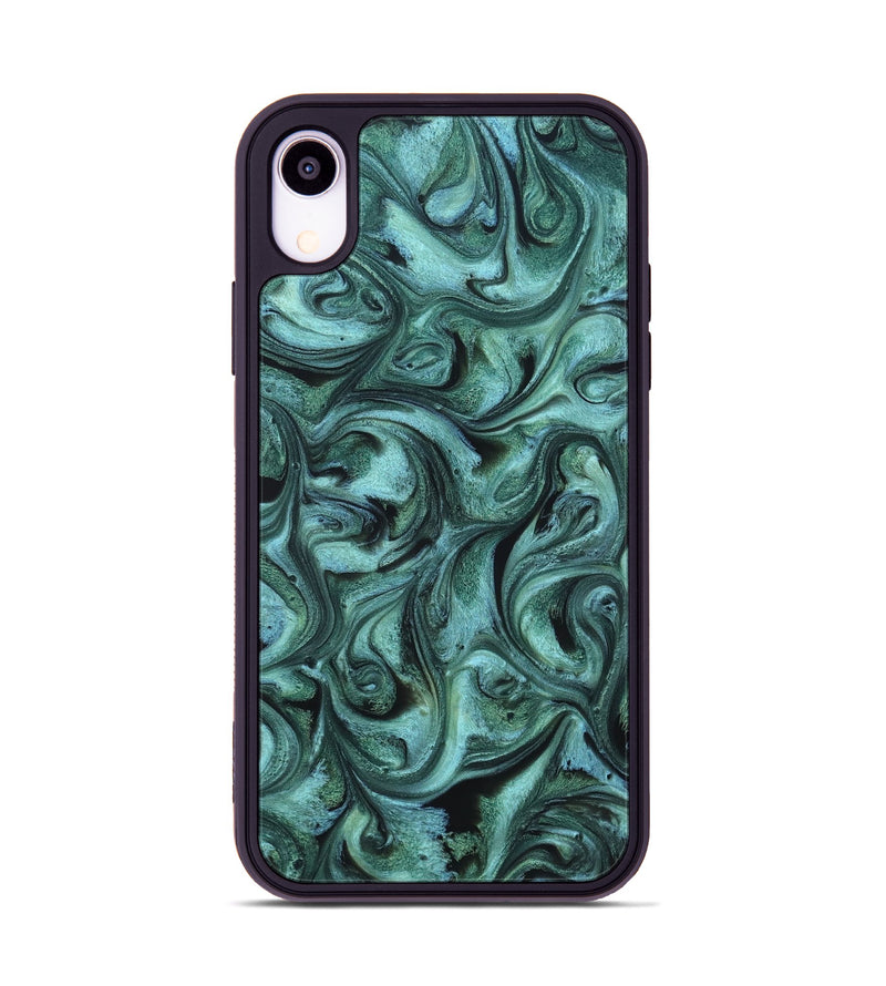 iPhone Xr ResinArt Phone Case - Laura (Ancient Olive, 820235)