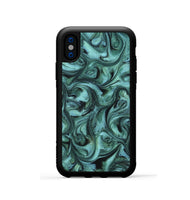 iPhone Xs ResinArt Phone Case - Laura (Ancient Olive, 820235)