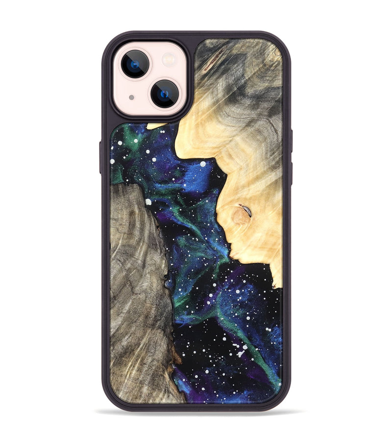 iPhone 14 Plus Wood Phone Case - Alesha (Cosmos, 820238)