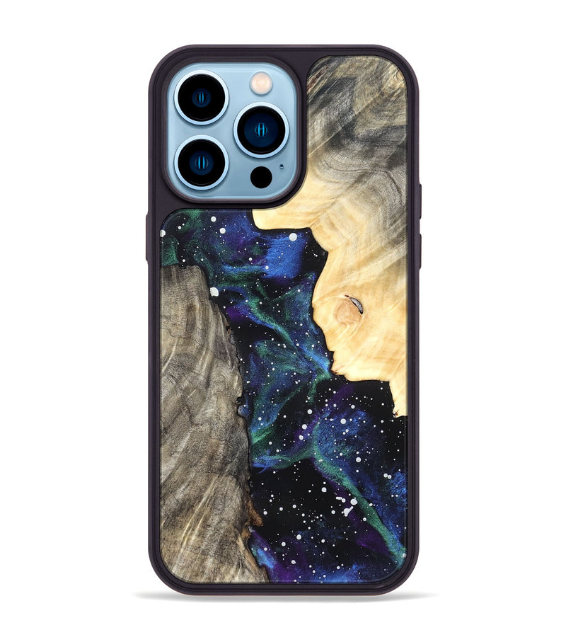 iPhone 14 Pro Max Wood Phone Case - Alesha (Cosmos, 820238)