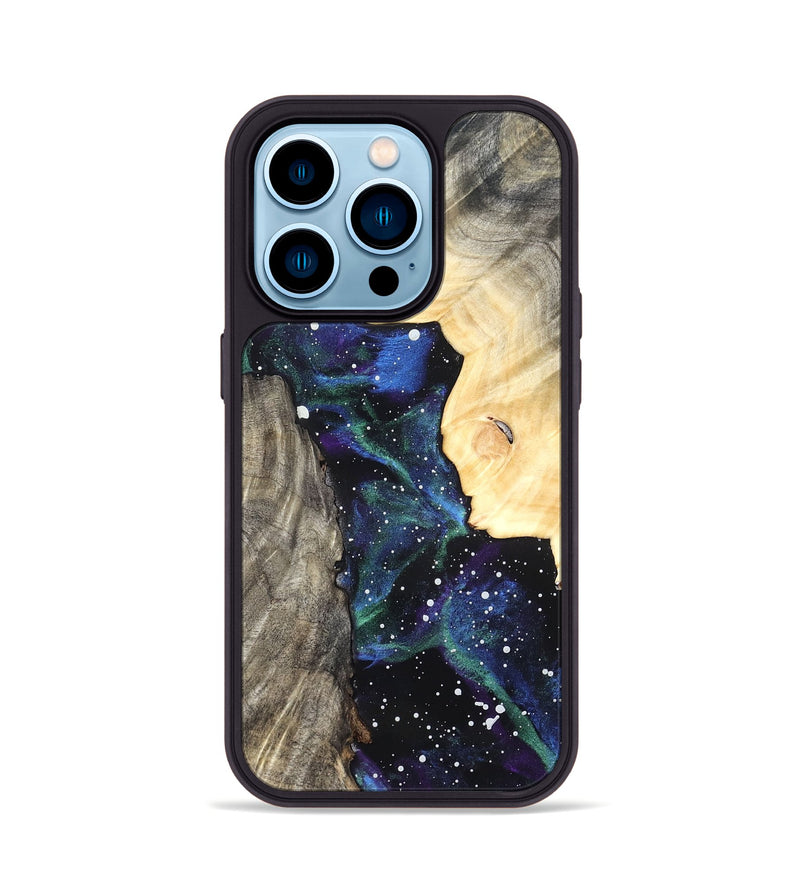 iPhone 14 Pro Wood Phone Case - Alesha (Cosmos, 820238)