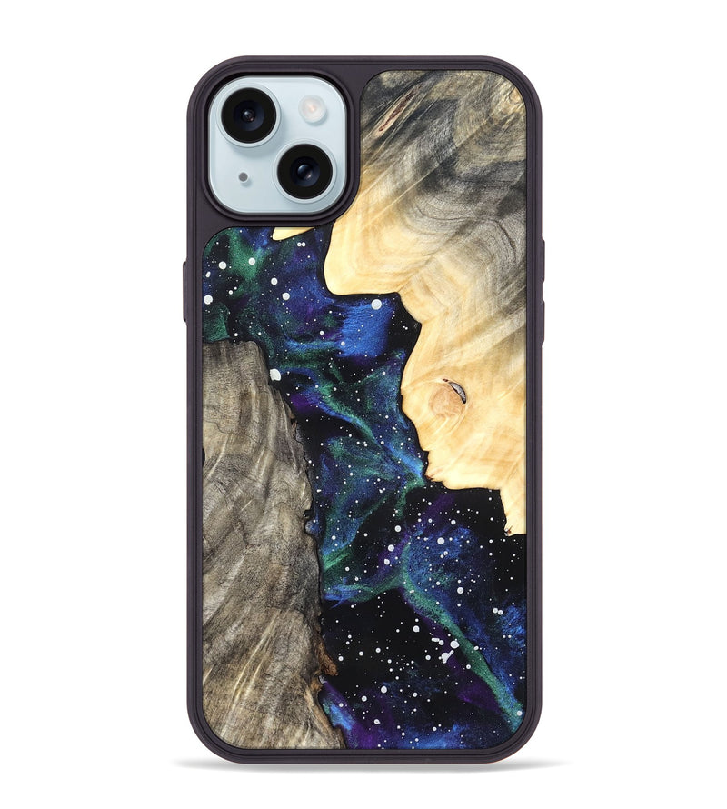 iPhone 15 Plus Wood Phone Case - Alesha (Cosmos, 820238)