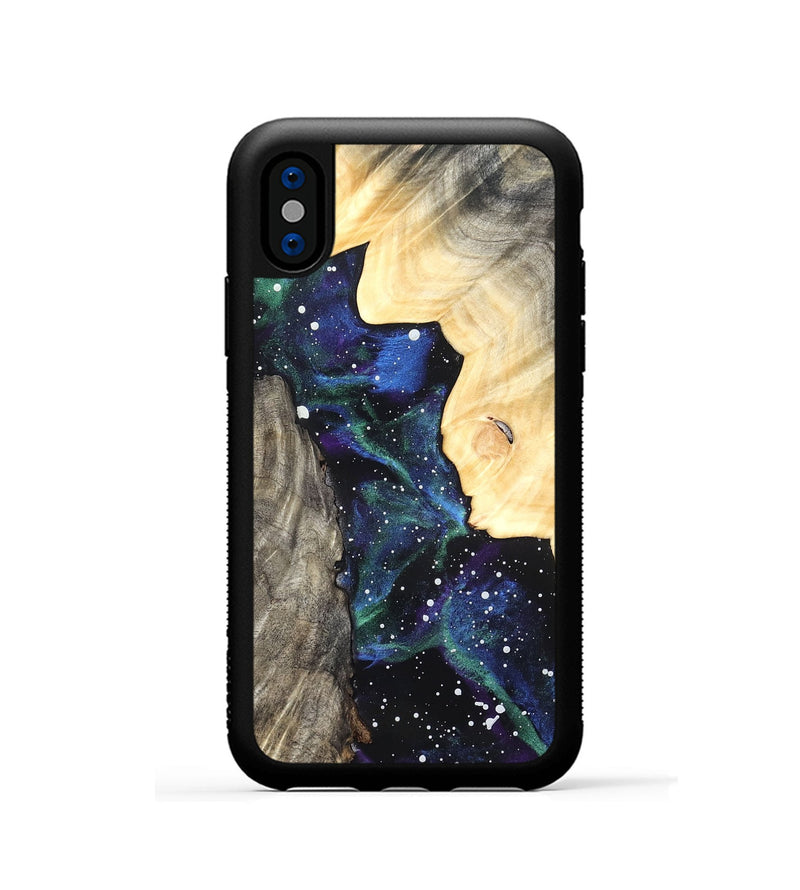 iPhone Xs Wood Phone Case - Alesha (Cosmos, 820238)