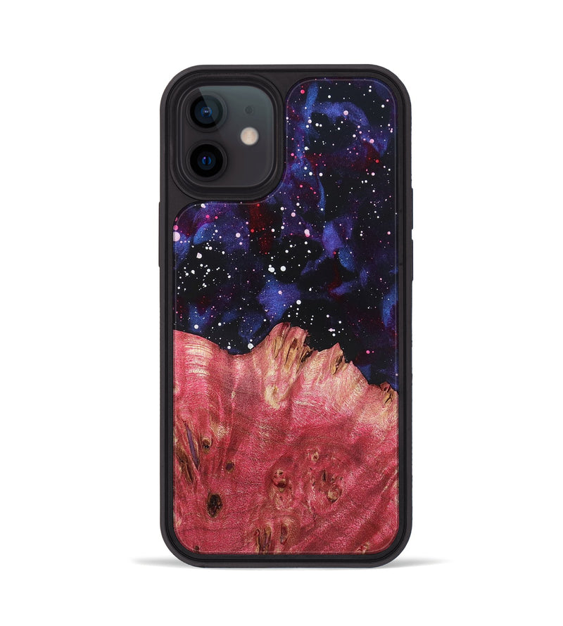 iPhone 12 Wood Phone Case - Kaisen (Cosmos, 820239)