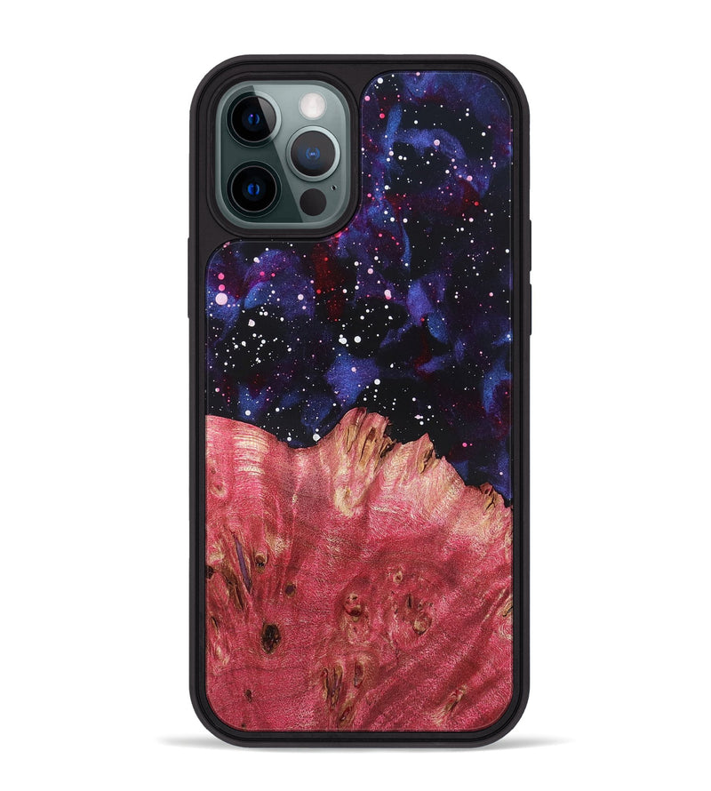 iPhone 12 Pro Max Wood Phone Case - Kaisen (Cosmos, 820239)
