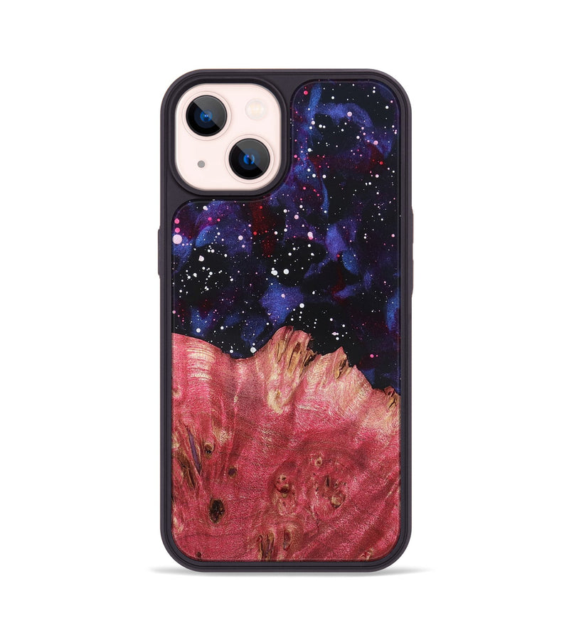 iPhone 14 Wood Phone Case - Kaisen (Cosmos, 820239)