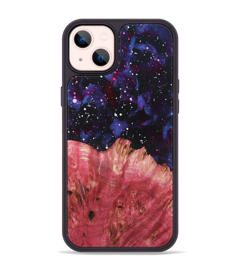 iPhone 14 Plus Wood Phone Case - Kaisen (Cosmos, 820239)