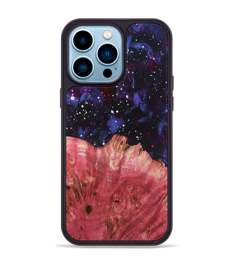 iPhone 14 Pro Max Wood Phone Case - Kaisen (Cosmos, 820239)