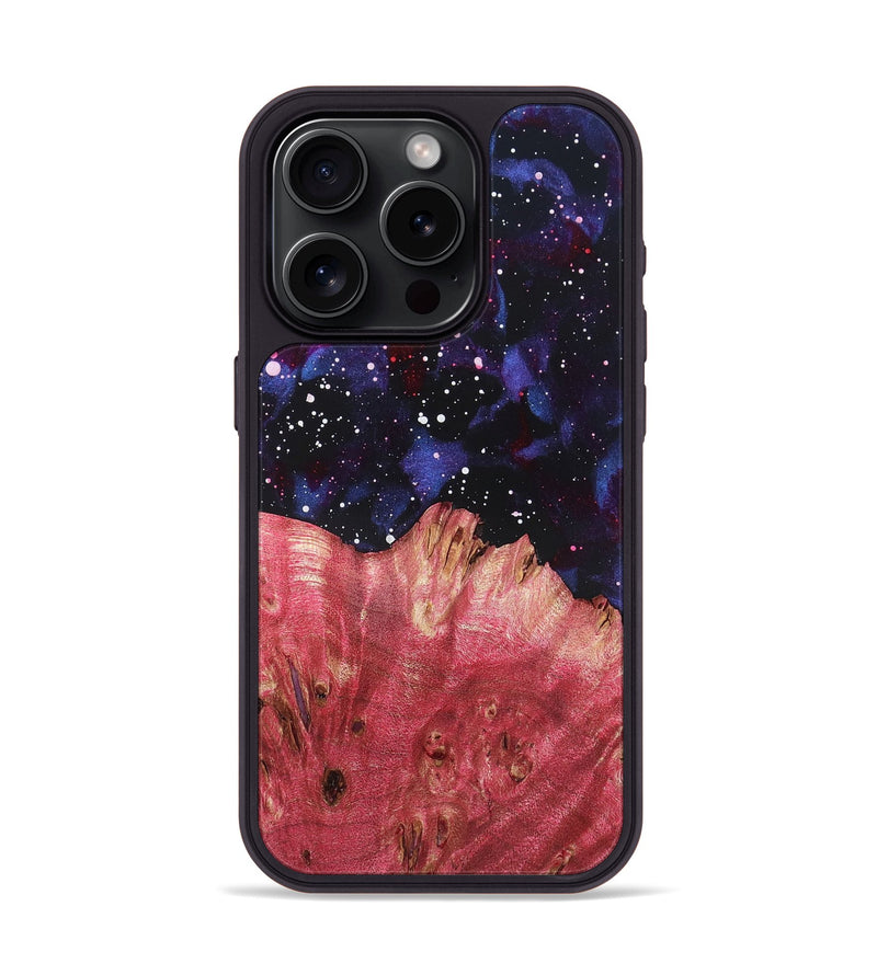 iPhone 15 Pro Wood Phone Case - Kaisen (Cosmos, 820239)
