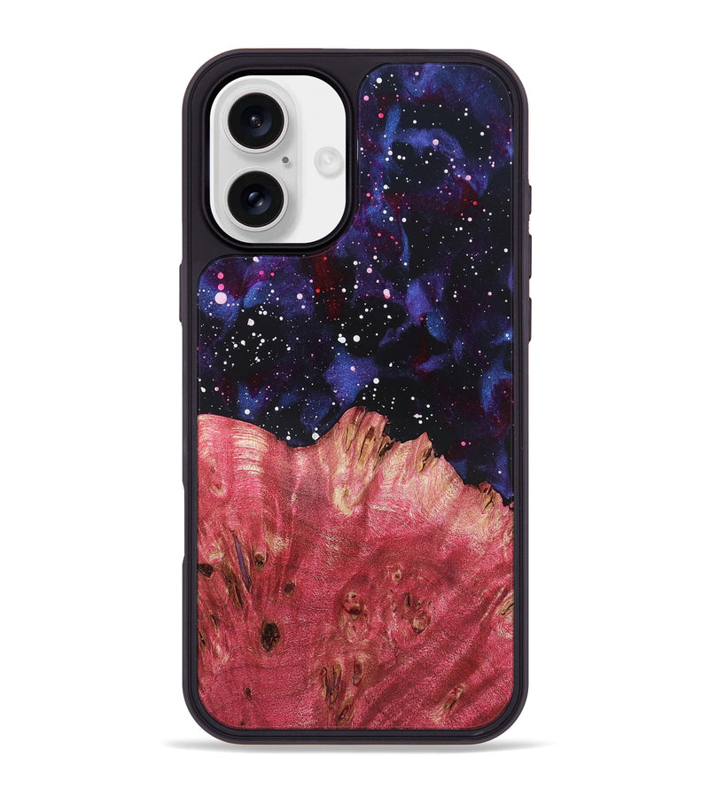 iPhone 16 Plus Wood Phone Case - Kaisen (Cosmos, 820239)