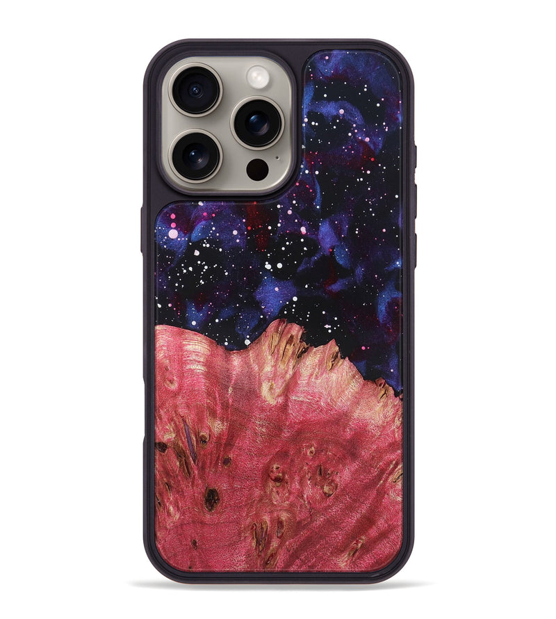 iPhone 16 Pro Max Wood Phone Case - Kaisen (Cosmos, 820239)