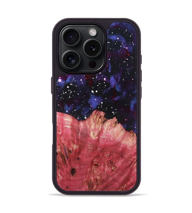 iPhone 16 Pro Wood Phone Case - Kaisen (Cosmos, 820239)