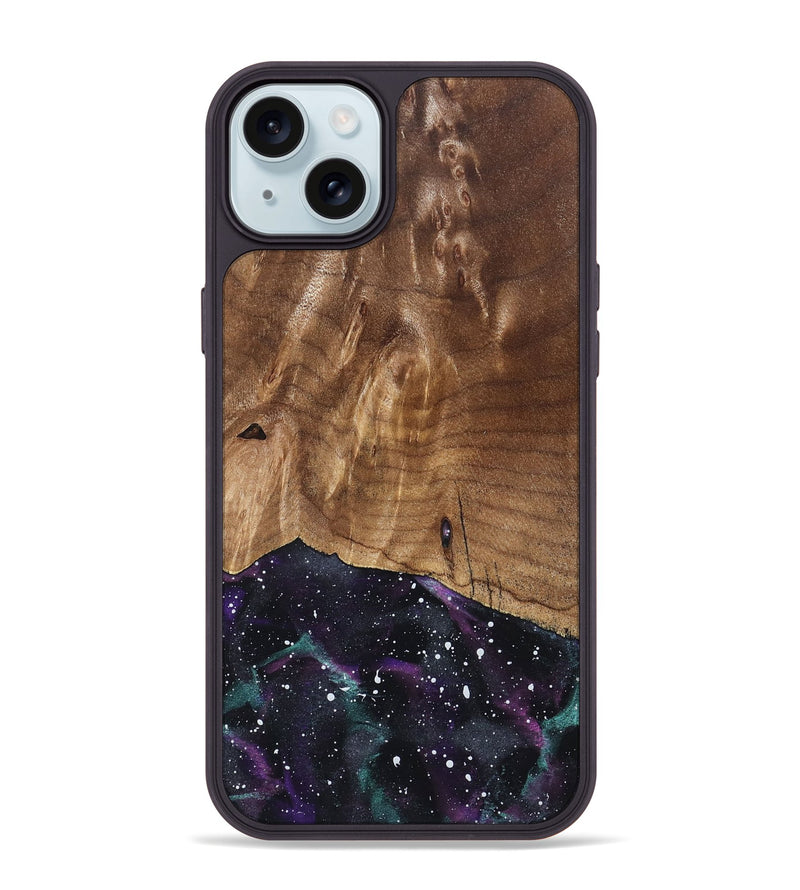 iPhone 15 Plus Wood Phone Case - Laila (Cosmos, 820240)