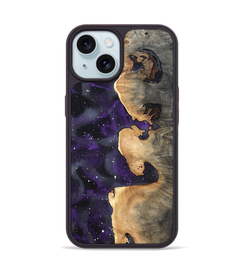 iPhone 15 Wood Phone Case - Aliya (Cosmos, 820241)