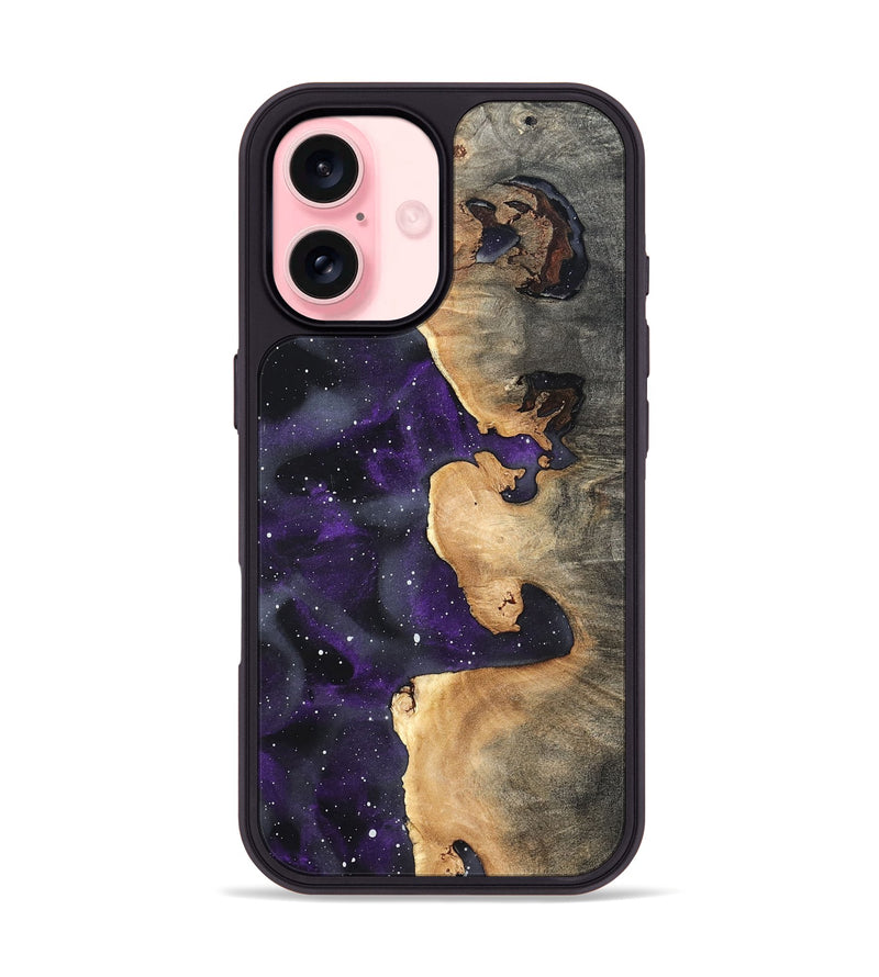 iPhone 16 Wood Phone Case - Aliya (Cosmos, 820241)