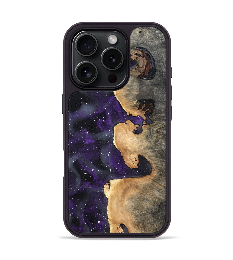iPhone 16 Pro Wood Phone Case - Aliya (Cosmos, 820241)