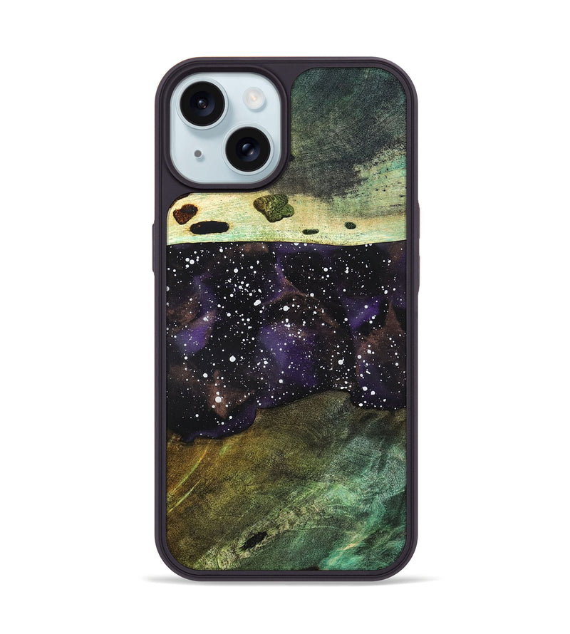 iPhone 15 Wood Phone Case - Bradley (Cosmos, 820242)