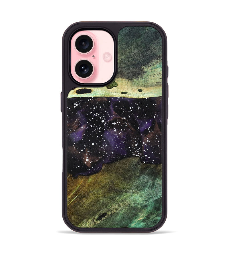 iPhone 16 Wood Phone Case - Bradley (Cosmos, 820242)