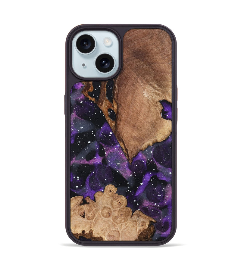 iPhone 15 Wood Phone Case - Giovani (Cosmos, 820244)