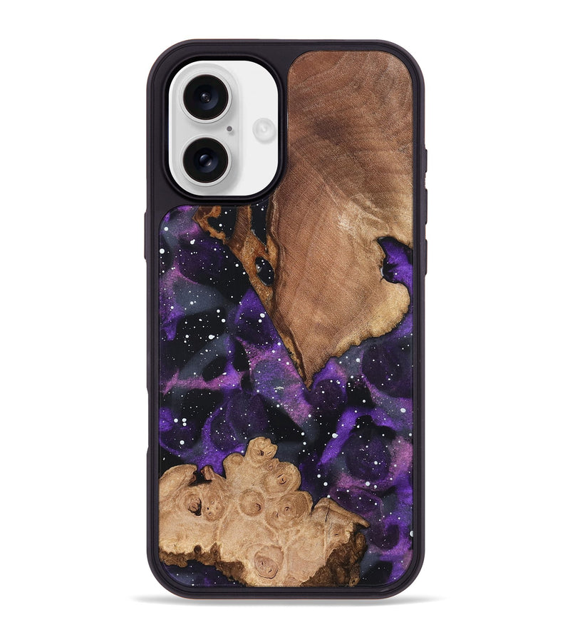 iPhone 16 Plus Wood Phone Case - Giovani (Cosmos, 820244)