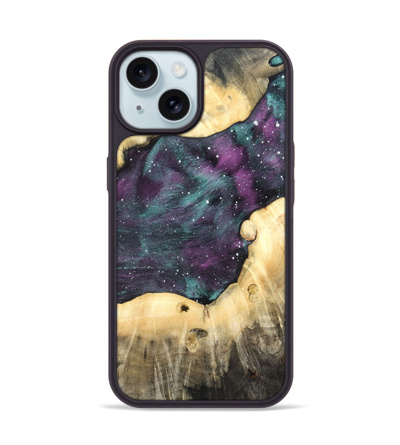 iPhone 15 Wood Phone Case - Ahmed (Cosmos, 820246)