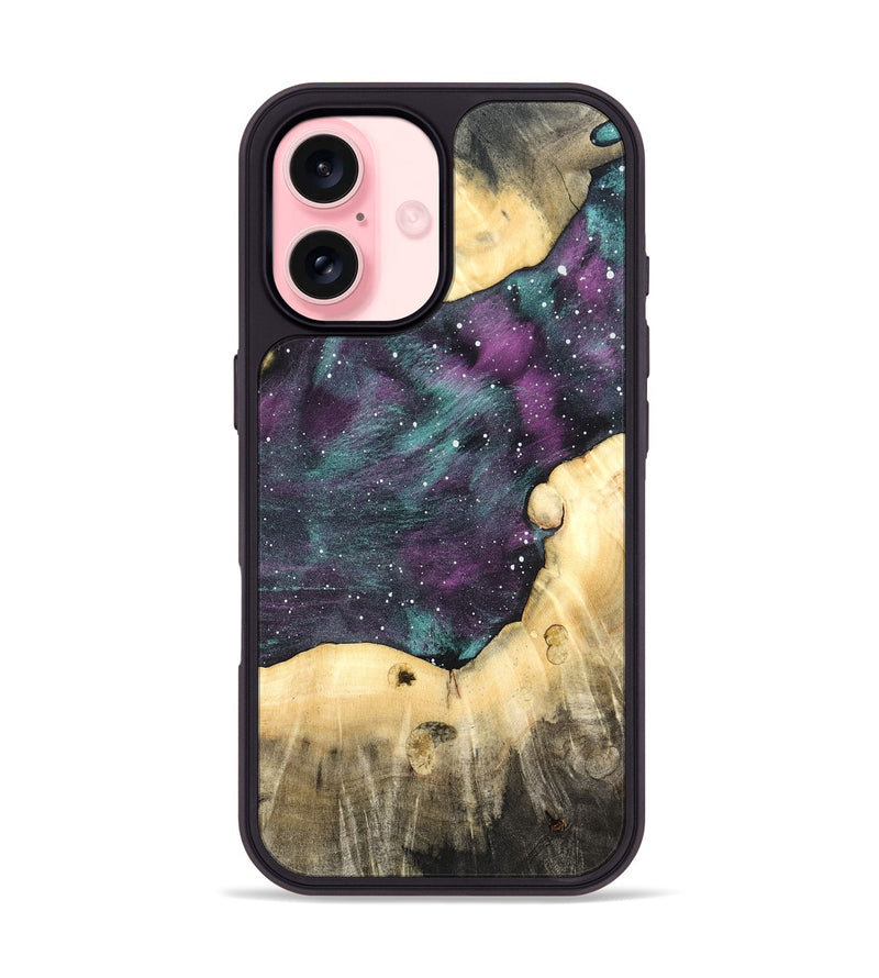 iPhone 16 Wood Phone Case - Ahmed (Cosmos, 820246)
