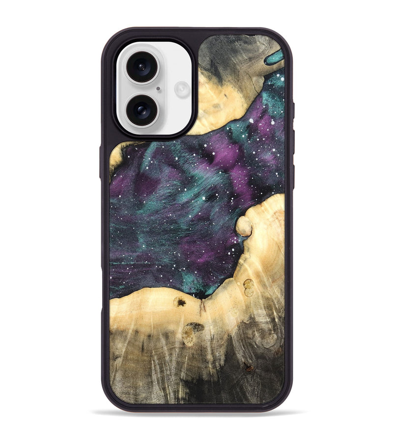 iPhone 16 Plus Wood Phone Case - Ahmed (Cosmos, 820246)