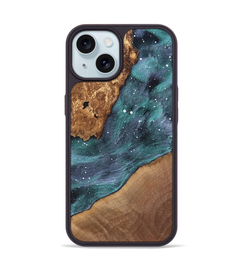iPhone 15 Wood Phone Case - Shayne (Cosmos, 820247)