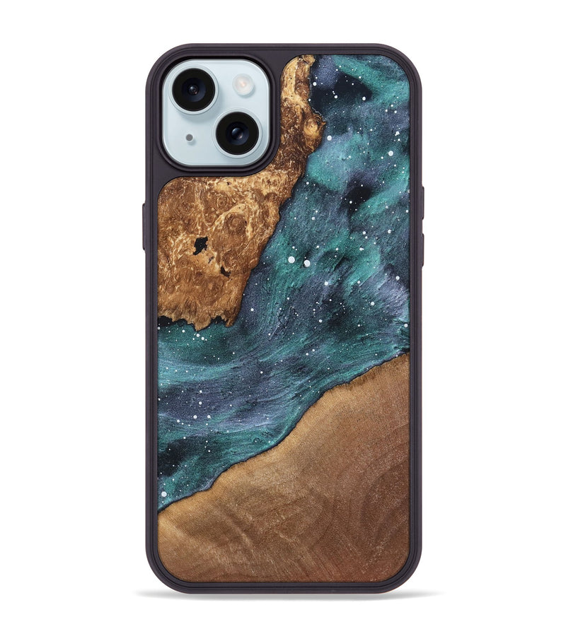 iPhone 15 Plus Wood Phone Case - Shayne (Cosmos, 820247)