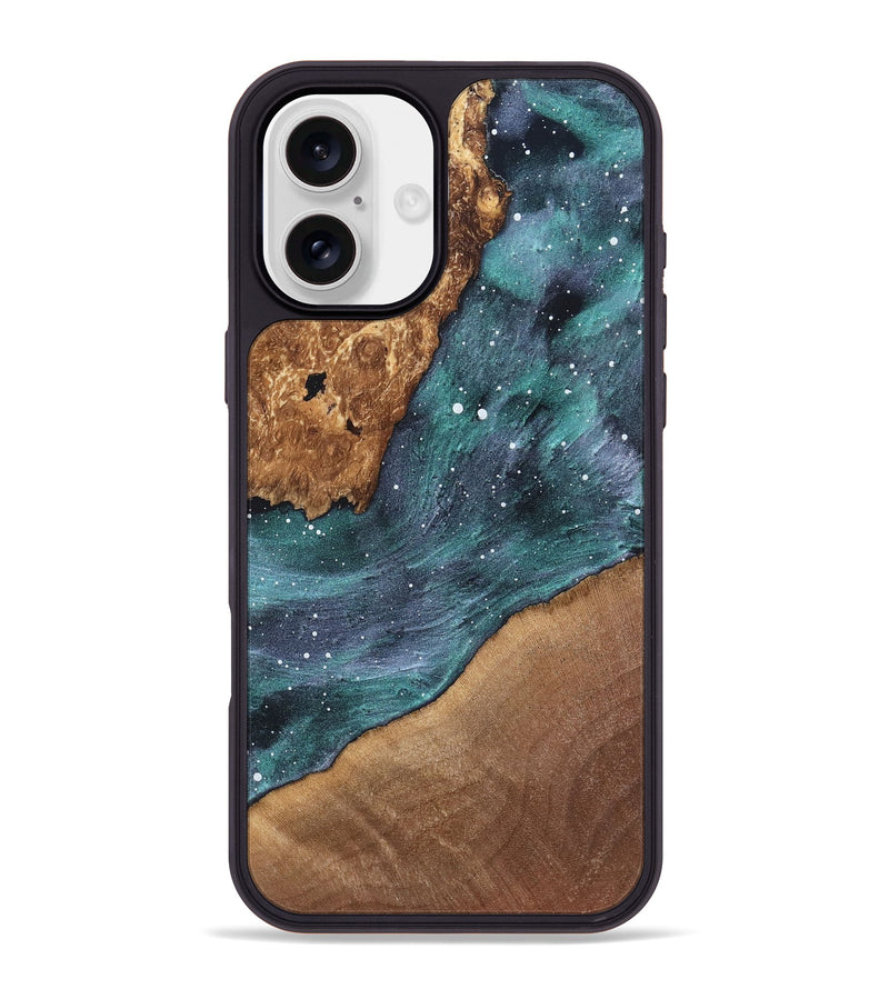 iPhone 16 Plus Wood Phone Case - Shayne (Cosmos, 820247)