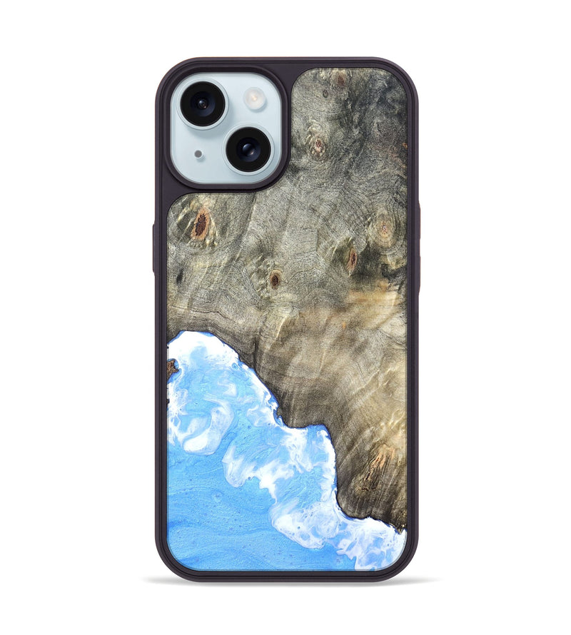 iPhone 15 Wood Phone Case - Kira (Coastal, 820252)