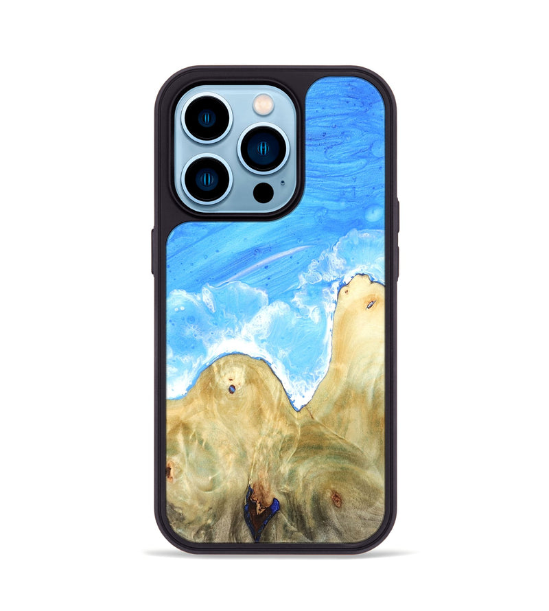 iPhone 14 Pro Wood Phone Case - Elissa (Coastal, 820253)