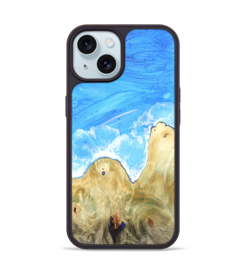 iPhone 15 Wood Phone Case - Elissa (Coastal, 820253)