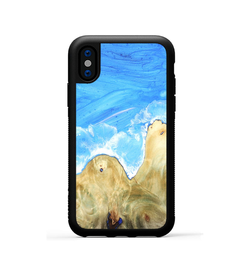 iPhone Xs Wood Phone Case - Elissa (Coastal, 820253)