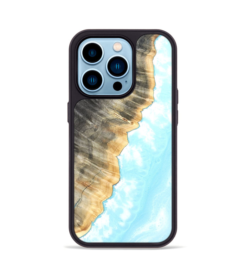 iPhone 14 Pro Wood Phone Case - Hugh (Coastal, 820254)