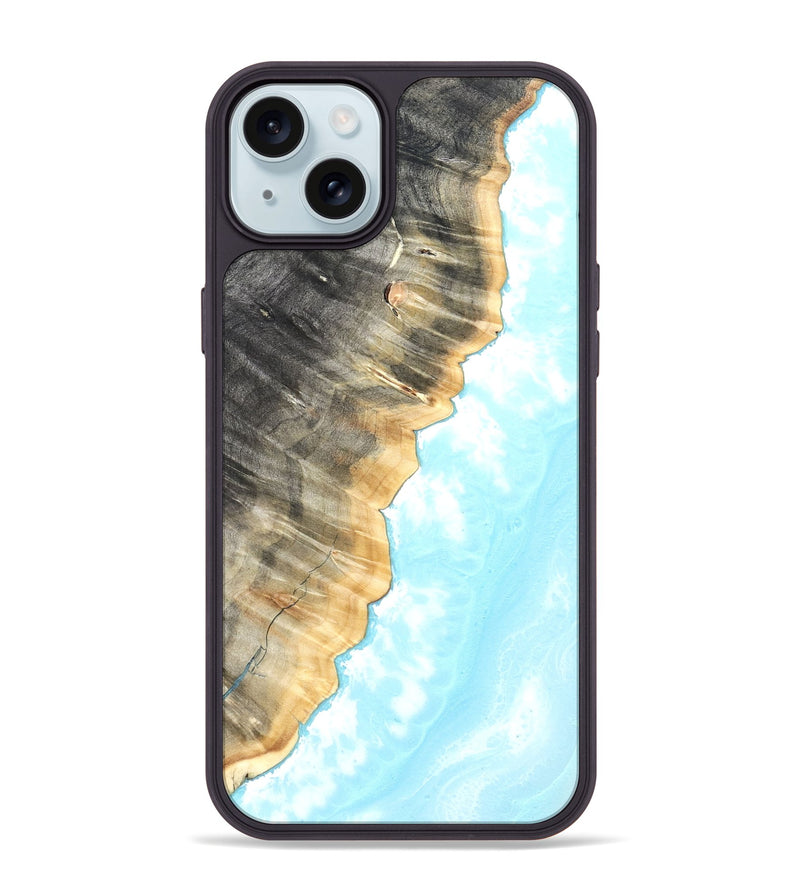 iPhone 15 Plus Wood Phone Case - Hugh (Coastal, 820254)