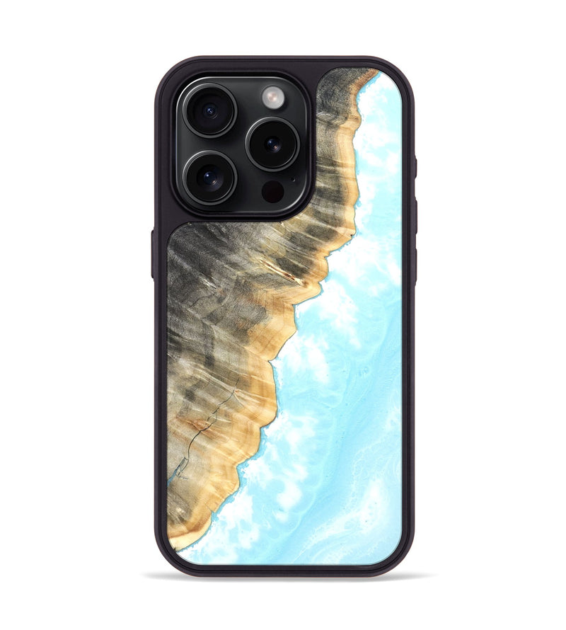 iPhone 15 Pro Wood Phone Case - Hugh (Coastal, 820254)