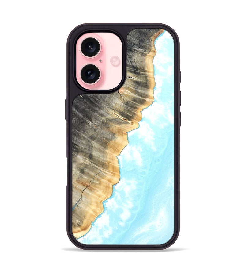 iPhone 16 Wood Phone Case - Hugh (Coastal, 820254)