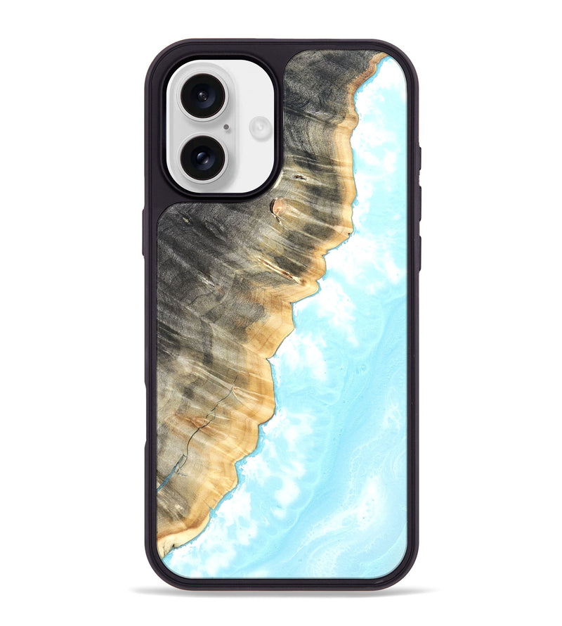 iPhone 16 Plus Wood Phone Case - Hugh (Coastal, 820254)