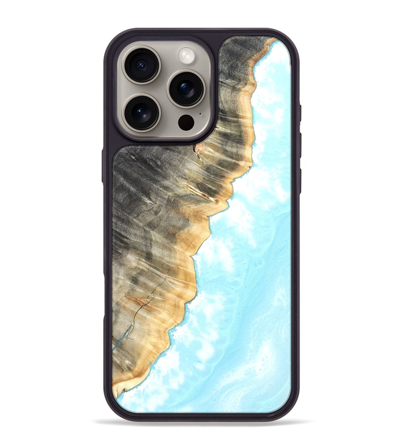 iPhone 16 Pro Max Wood Phone Case - Hugh (Coastal, 820254)
