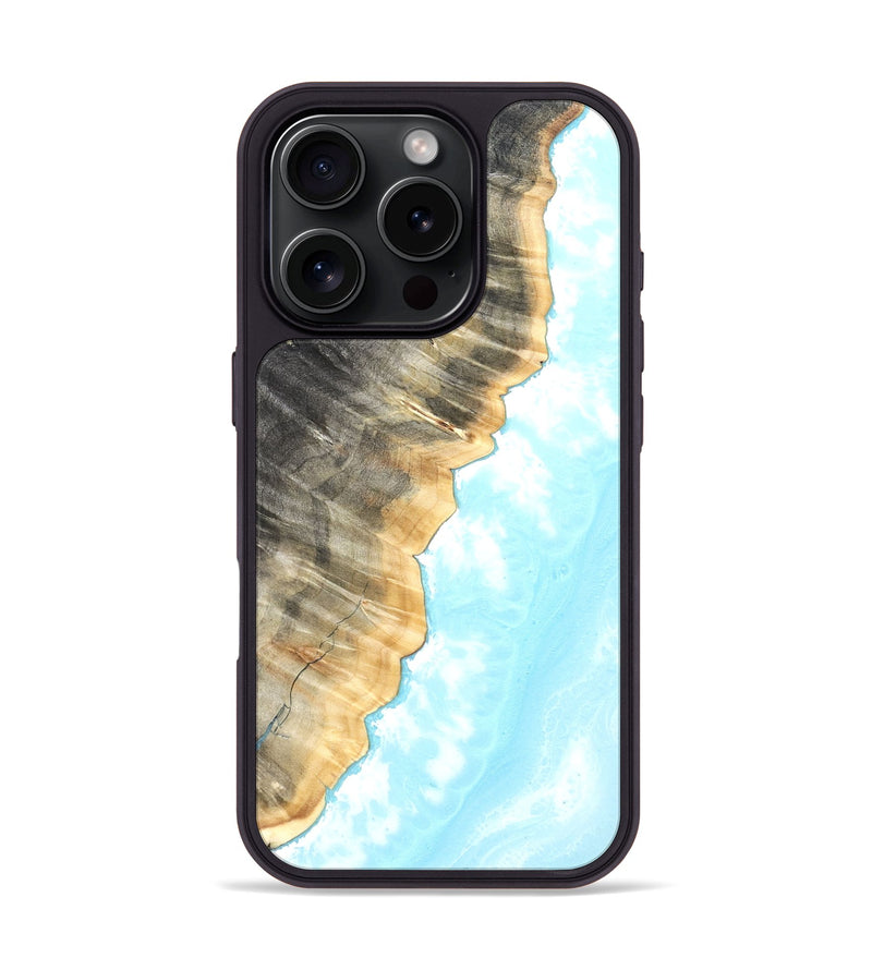 iPhone 16 Pro Wood Phone Case - Hugh (Coastal, 820254)