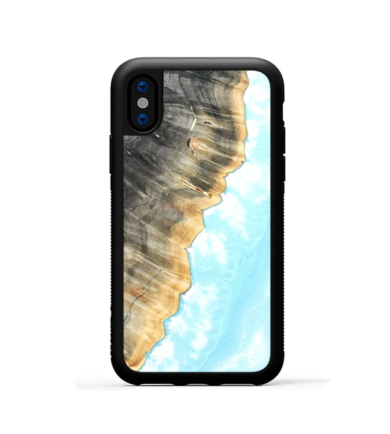 iPhone Xs Wood Phone Case - Hugh (Coastal, 820254)