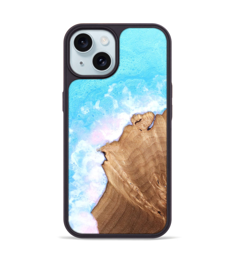 iPhone 15 Wood Phone Case - Vida (Coastal, 820257)