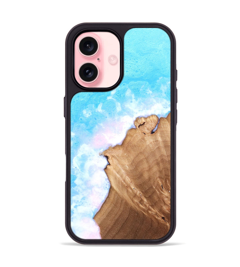 iPhone 16 Wood Phone Case - Vida (Coastal, 820257)