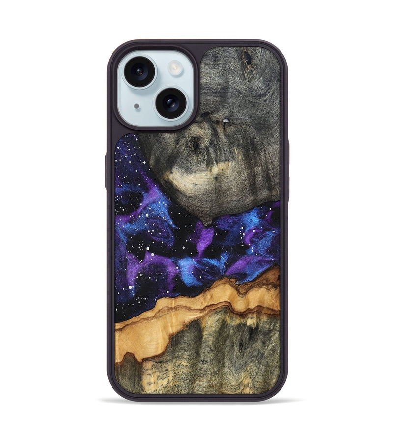 iPhone 15 Wood Phone Case - Lawanda (Cosmos, 820258)
