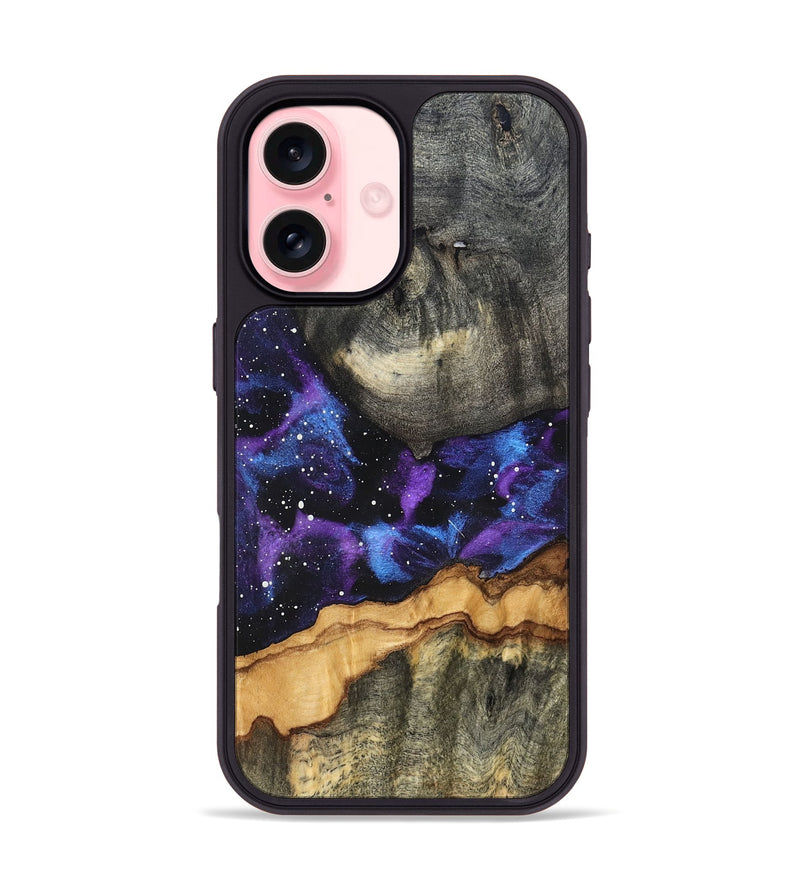 iPhone 16 Wood Phone Case - Lawanda (Cosmos, 820258)