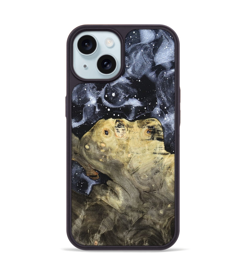 iPhone 15 Wood Phone Case - Malaki (Cosmos, 820259)
