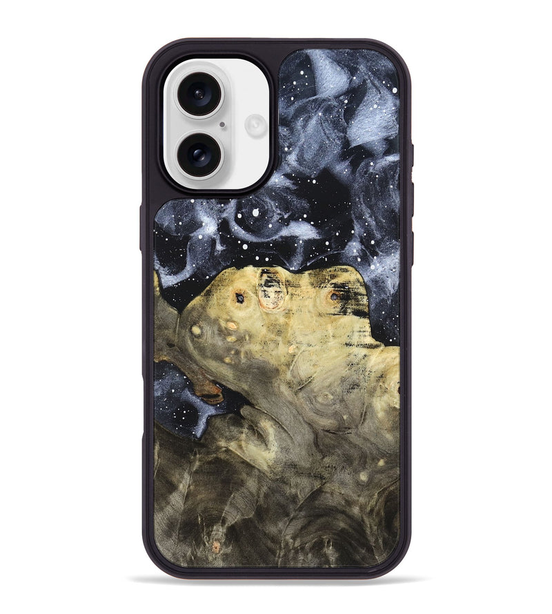 iPhone 16 Plus Wood Phone Case - Malaki (Cosmos, 820259)