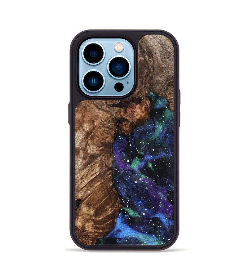 iPhone 14 Pro Wood Phone Case - Meda (Cosmos, 820260)